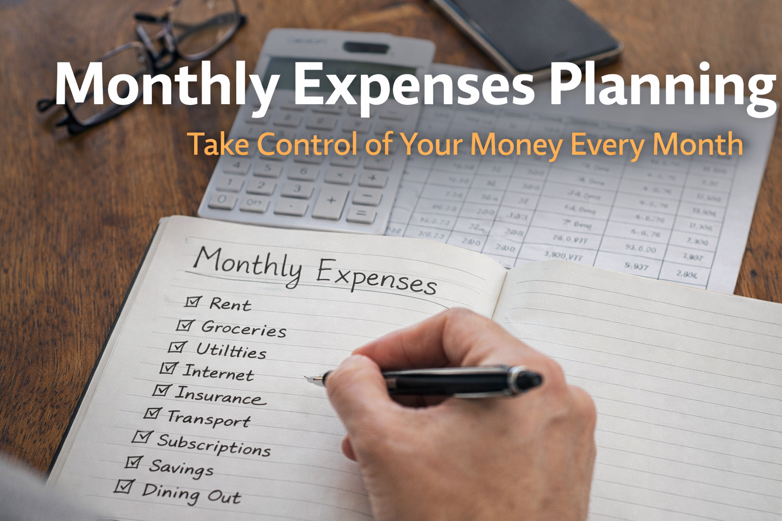 Monthly Expenses Planning: Smart Budgeting Tips to Manage Your Money Better