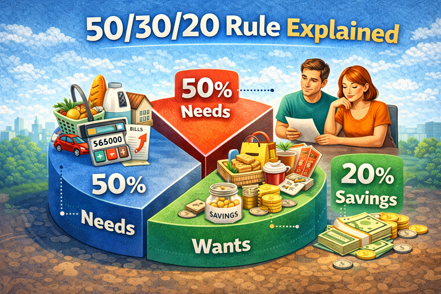 50/30/20 Rule Explained