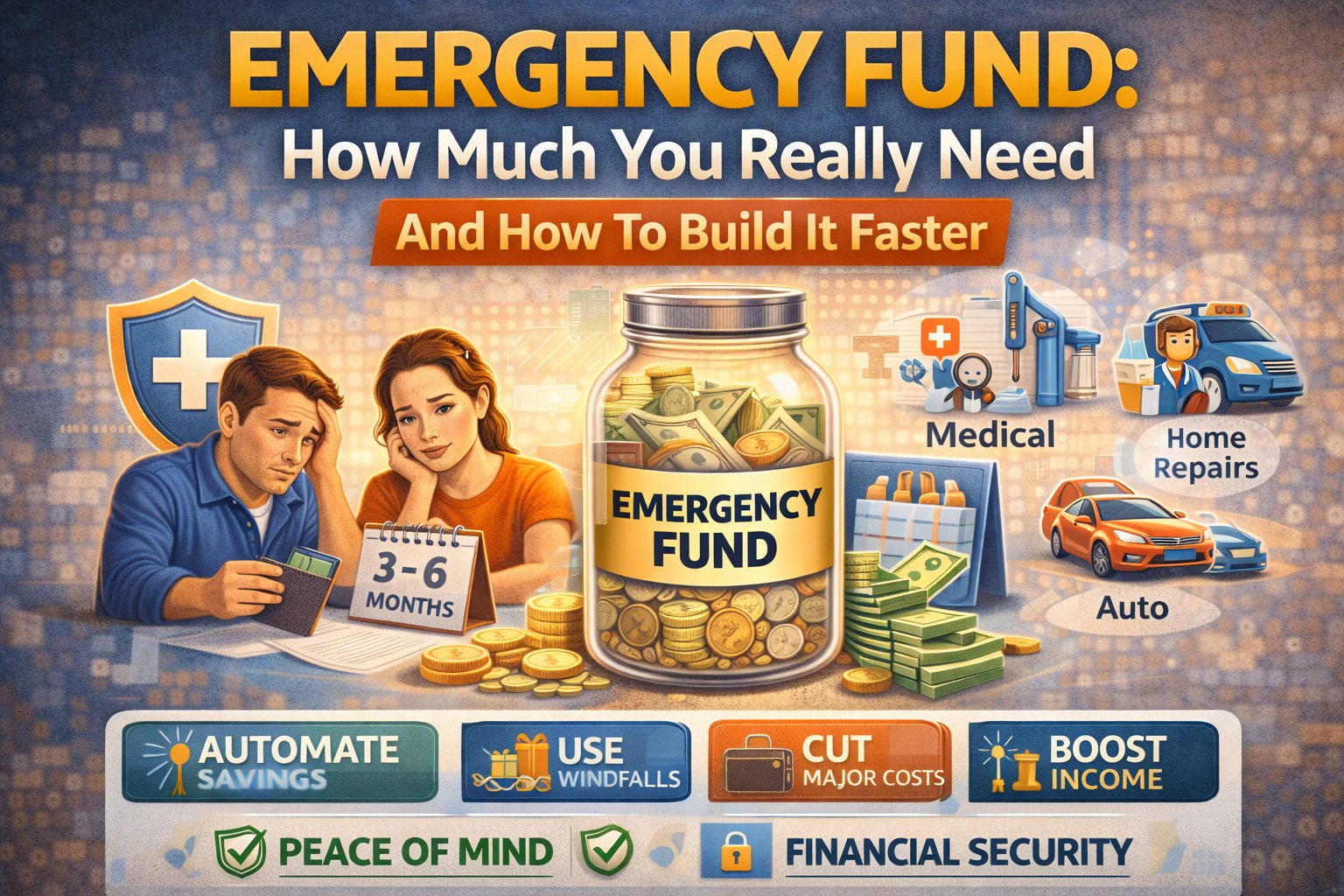 Emergency Fund: How Much You Really Need and How to Build It Faster