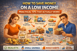 How to Save Money on a Low Income