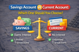 Savings Account vs Current Account